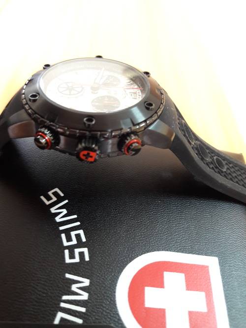 Retail: R16,900 CX Swiss Military Rallye Dakar Racing Chronograph Watch SWISS MADE.