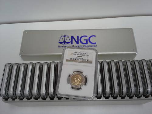 Mandela 90th Birthday MS66 NGC Graded coins , BID PER COIN. 20 Available.