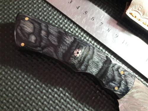 Handmade DAMASCUS Steel Hunting Knife with Wooden handle scales. NEW DESIGN !!!!!