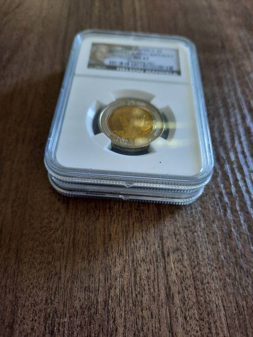 Mandela 90th Birthday NGC Graded MS67 R5 coins, 2 AVAILABLE, BID PER COIN !!! NEW LABELS.