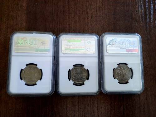 Mandela Presidential Inauguration R5 Graded by NGC,  MS66, BID PER COIN. 3 Available !!