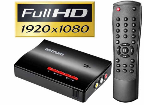 TV Tuner with remote control! Converts LCD screen into TV!