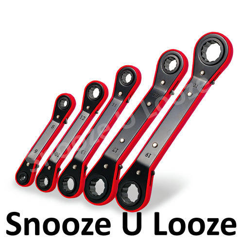 Quality 5 Piece Ratchet Spanner Set 10 different sizes from 6mm to 21mm !!2 Sets available!!