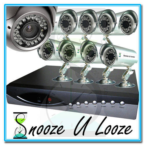 Complete 8 Channel CCTV System with 600TV lines Standard or Dome camera's  + **6 Month Warranty**