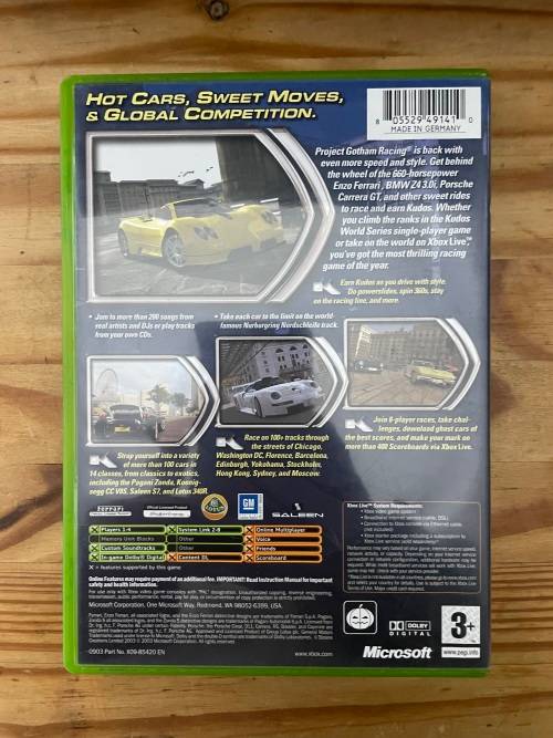 Project Gotham Racing 2(Xbox Original)