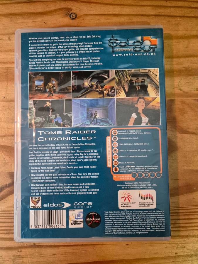 Tomb Raider: Chronicles(PC)
