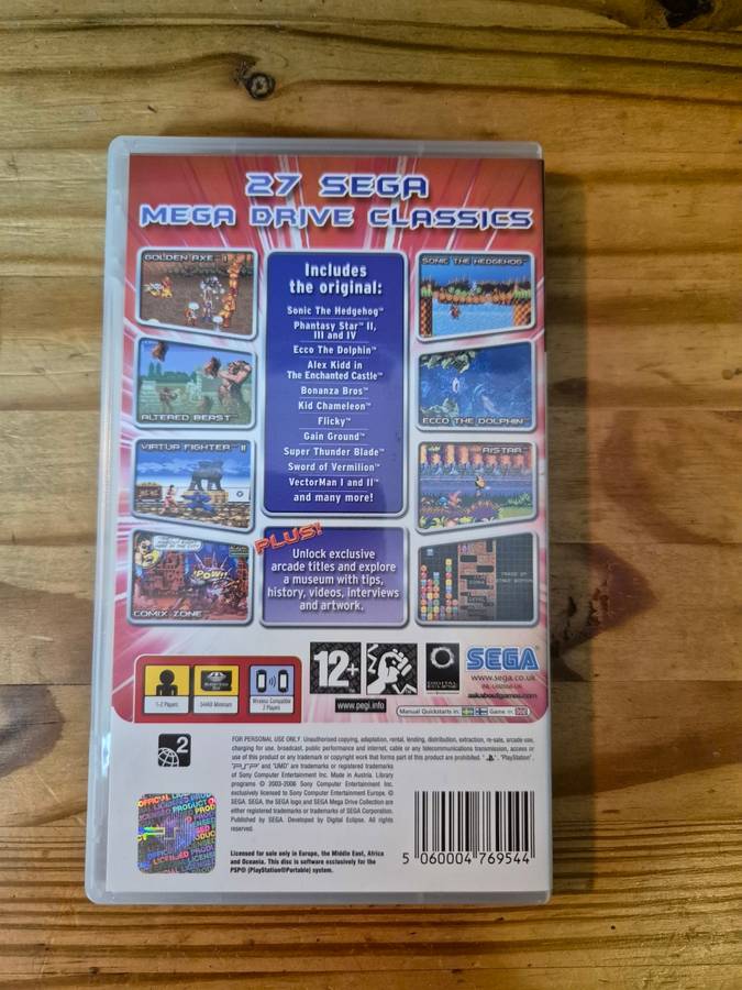 Sega Mega Drive Collection(PSP)