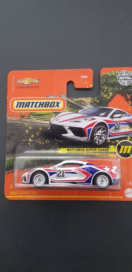 Matchbox 2020 corvette super case