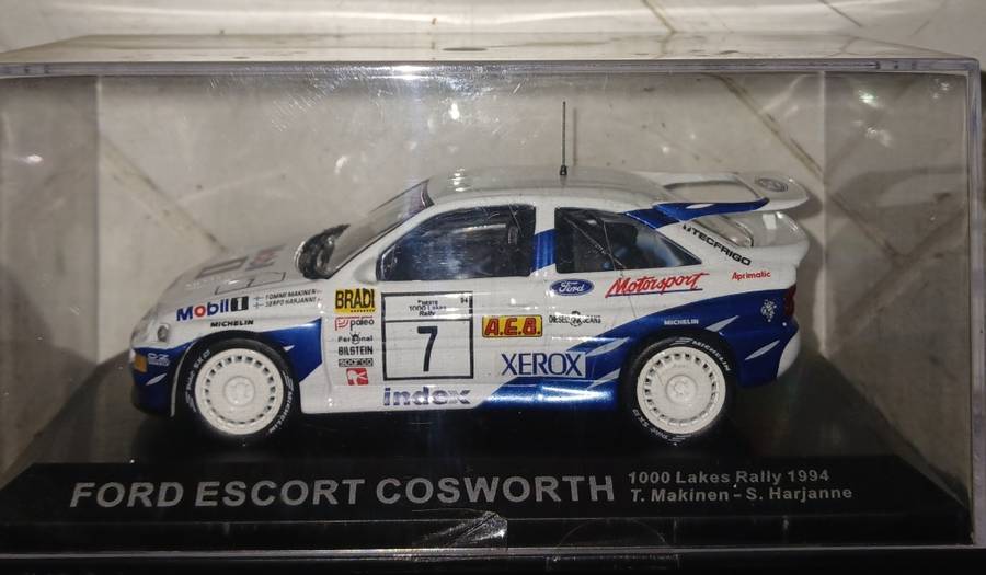 Ford escort cosworth rally car
