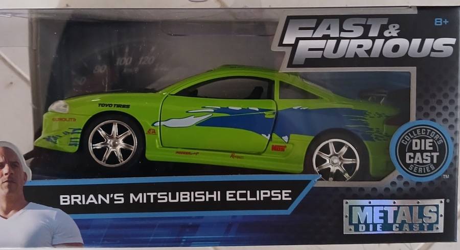Jada fast and furious mitsubishi eclipse