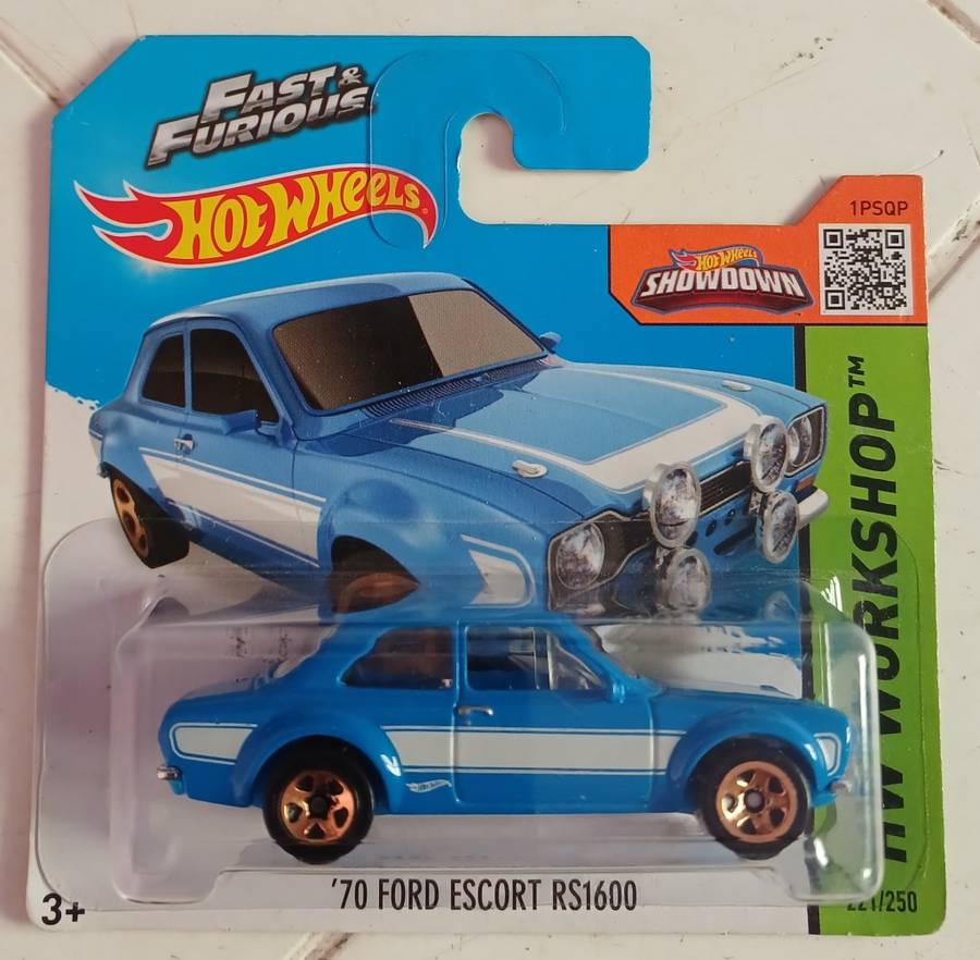 Hot wheels 70 ford escort mk1