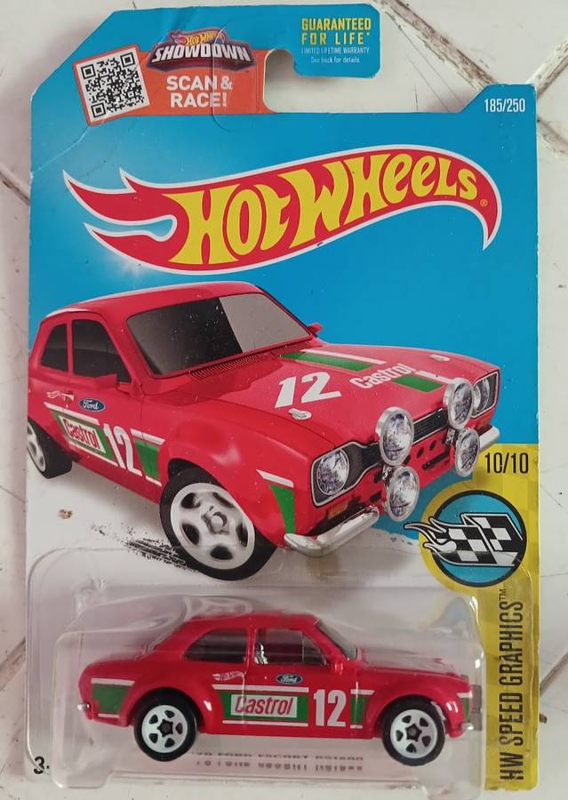 Hot wheels 70 ford escort mk1