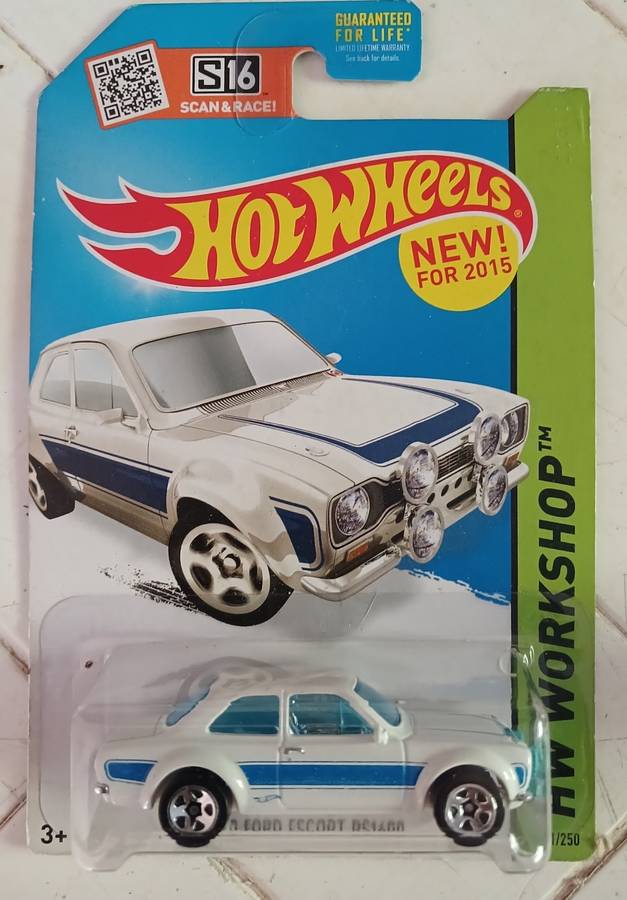Hot wheels 70 ford escort mk1