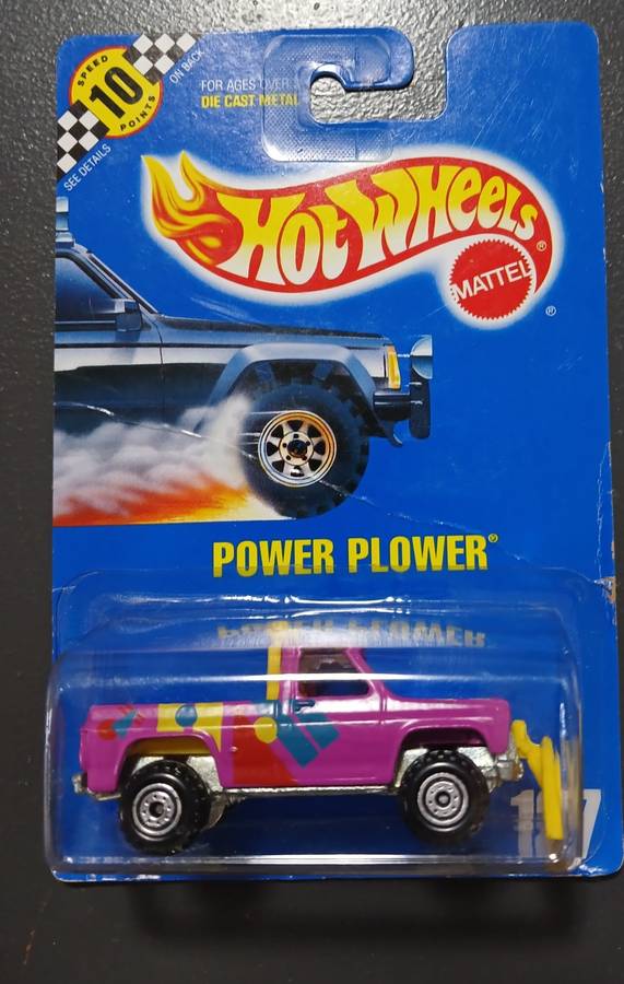 Hot wheels power plower