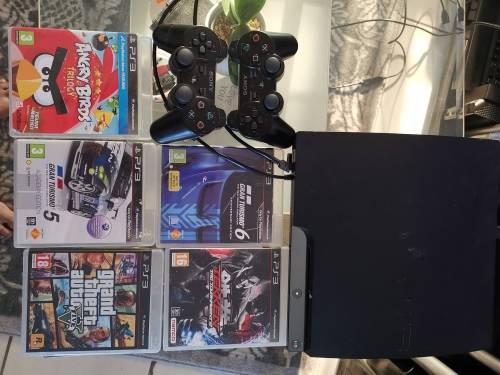 Ps3 250gig..2 controllers,5games on disc,16 games on system.all cables.