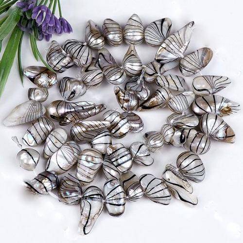 WHITE LACE BLISTER PEARLS   7MM X 11MM  TO 9MM X 26MM
