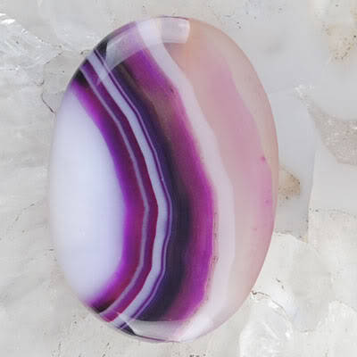 ROSE ONYX PENDANT 25MM X 35MM X 8MM