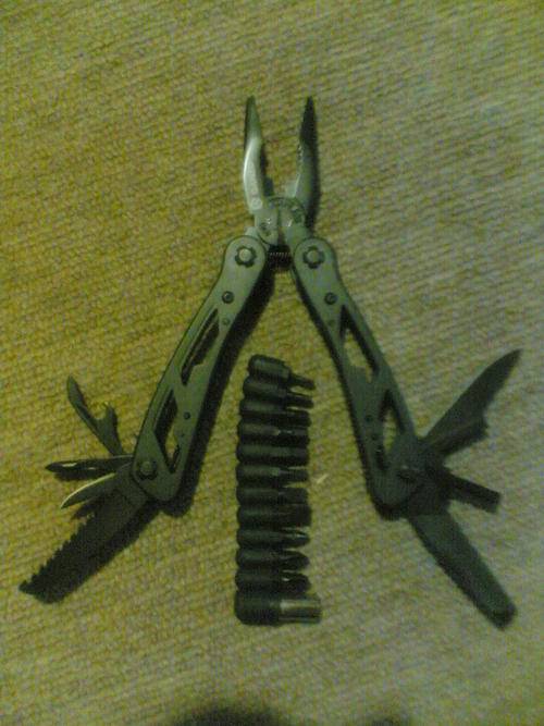 GANZO TITANIUM KNIFE AND MULTI TOOL TOP QUALITY