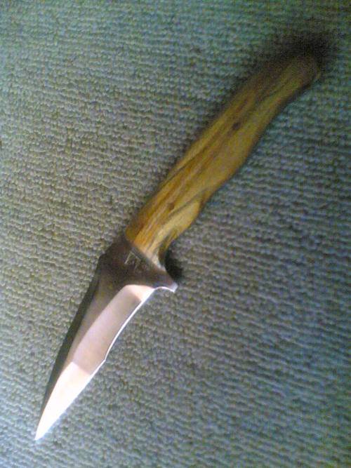 STUNNING CHRISTMAS GIFT ONE OF A KIND HANDMADE KNIFE USING 440 SS STEEL