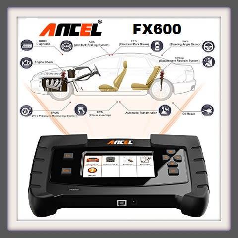 ANCEL FX6000 OBD2 Scanner Full System Automotive Code Reader OBDII ABS SRS DPF IMMO ECU Programming