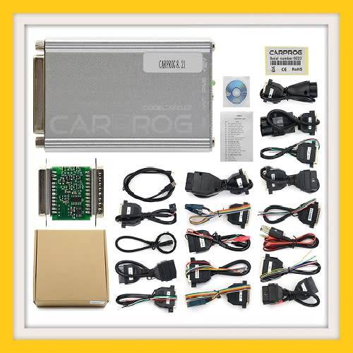 Carprog Full V10.93 Firmware Perfect online version With All 21 Adapters