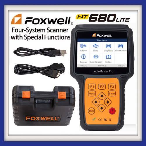 Foxwell NT680Lite Four System Scanner with Special Functions