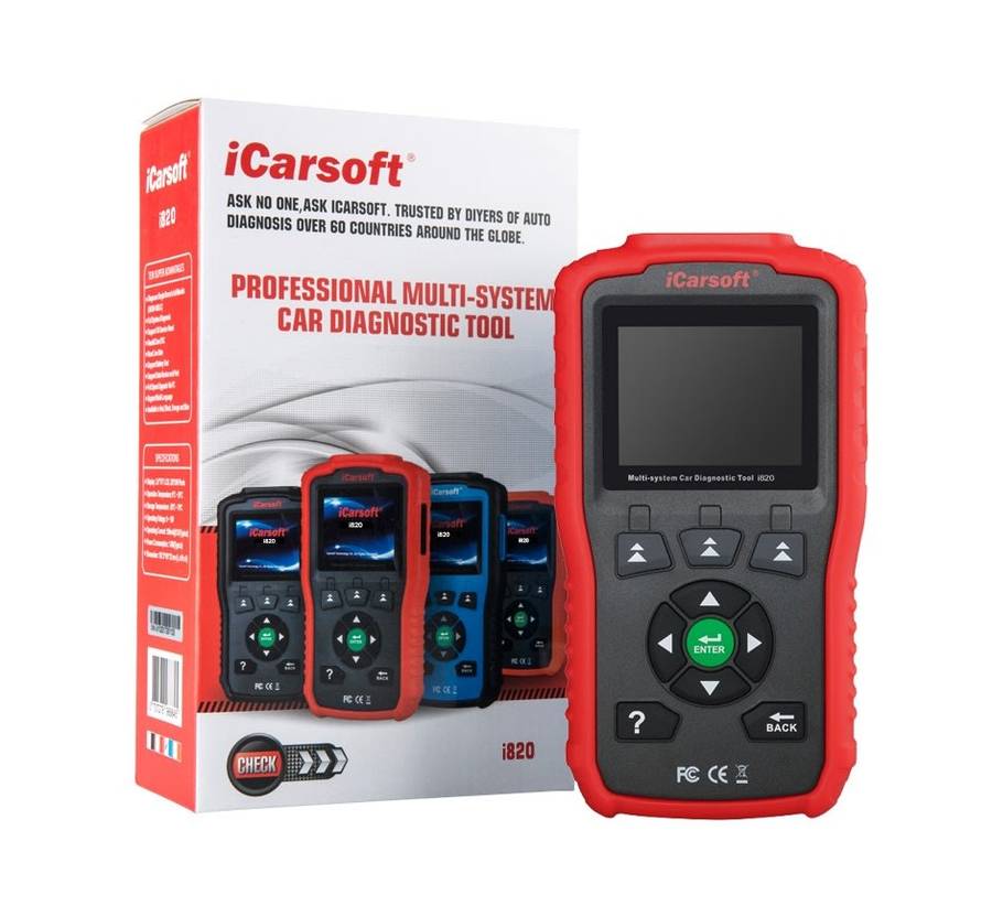 iCarsoft i820 OBDII/EOBD CAN Car Diagnostic Tool
