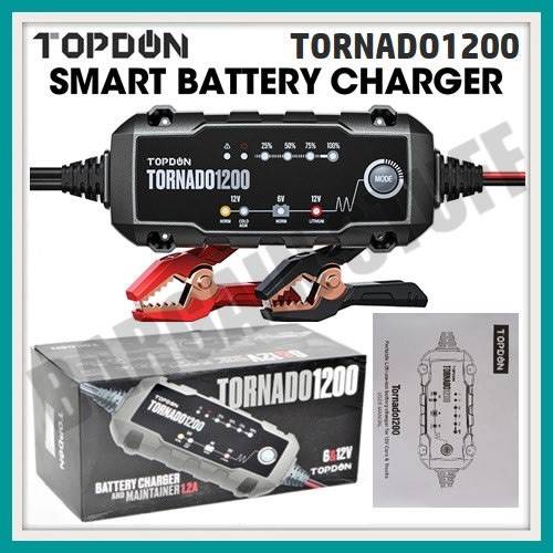 Topdon Tornado 1200 smart battery charger