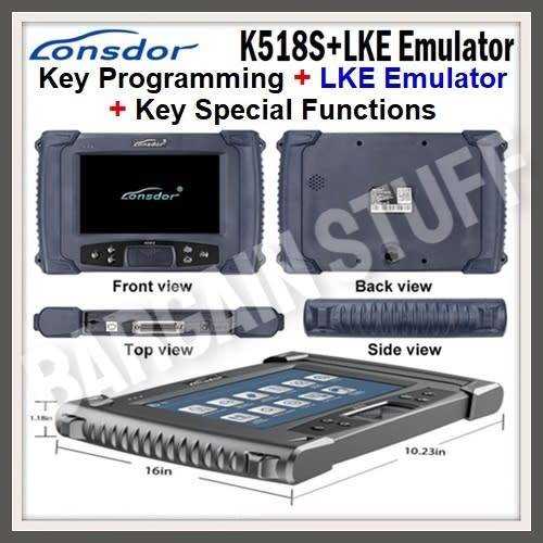 Lonsdor K518S Key Programmer Plus LKE Emulator with Odometer Correction Supports VW 4th & 5th IMMO