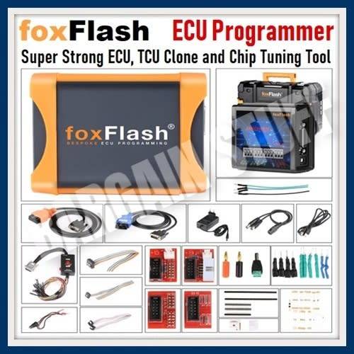 FoxFlash Super Strong ECU / TCU Programmer, Clone and Chip Tuning Tool Support VR Reading & Checksum