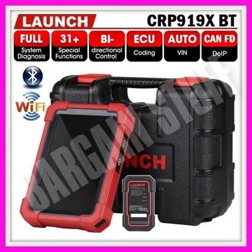 Launch CRP919X BT Full System Car Diagnostic Tool with 31+ Special Services + ECU Coding Active Test