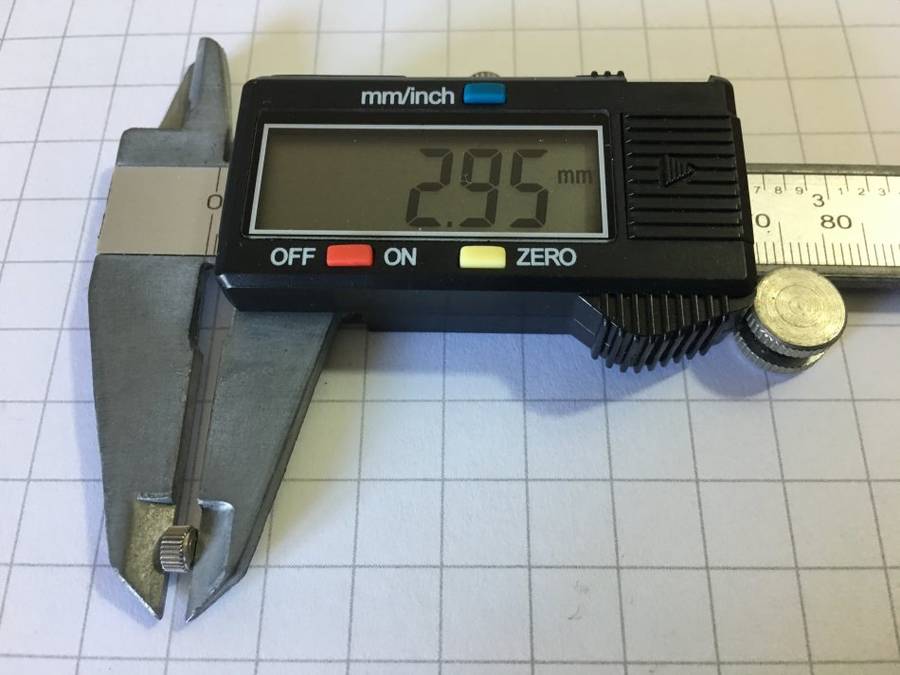 Omega watch crown - stainless steel - 5.0mm