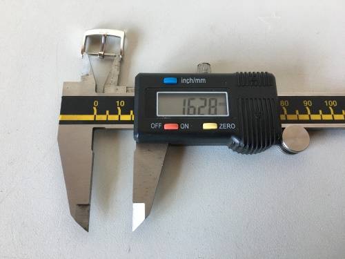 16mm Omega stainless steel buckle