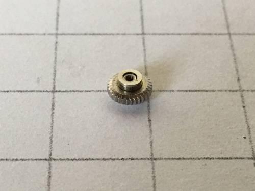 4.6mm Omega stainless steel crown