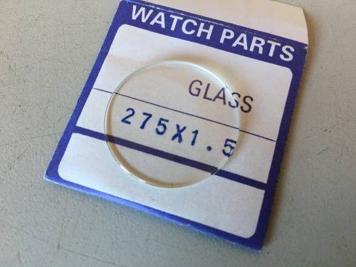 1.5mm flat glass for watch