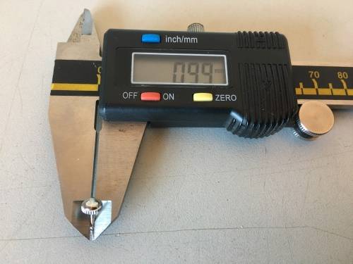 6.0mm Omega stainless steel crown