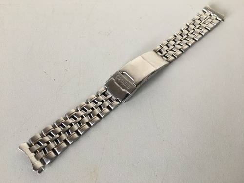 SEIKO - 20mm stainless steel watch bracelet
