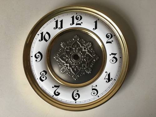 180mm brass clock dial
