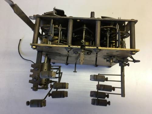 Clock movement - parts/repair