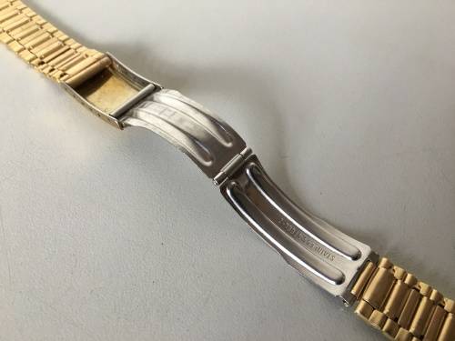 SEIKO - 18mm gold watch bracelet