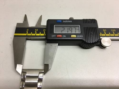 22mm stainless steel bracelet #15