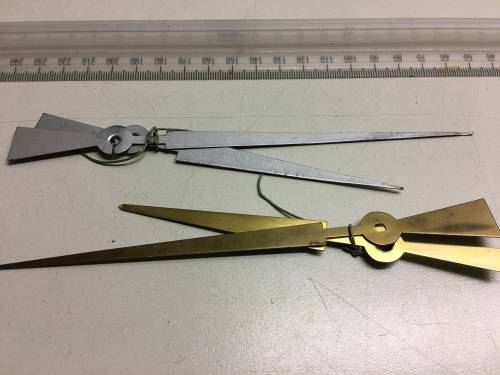 Assorted hands for quartz clock - 10 sets - #3