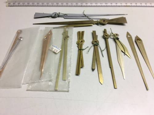 Assorted hands for quartz clock - 10 sets - #3