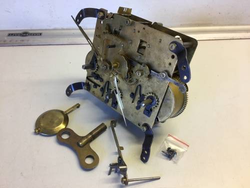 German mantle clock movement - 13cm - parts/repair