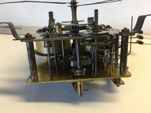 German mantle clock movement - 12cm - parts/repair
