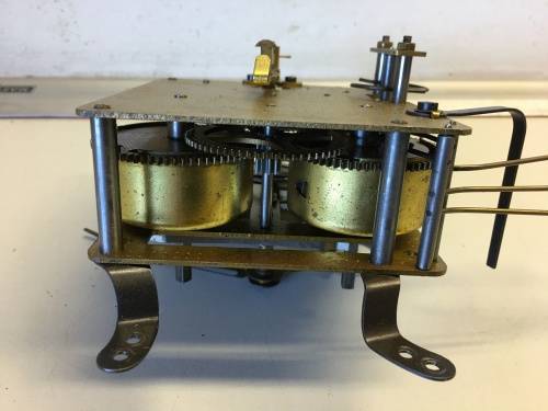 German mantle clock movement - 12cm - parts/repair