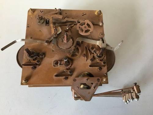 Old clock movement - 13cm - parts/repair