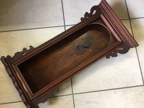 Antique clock case - 780mm