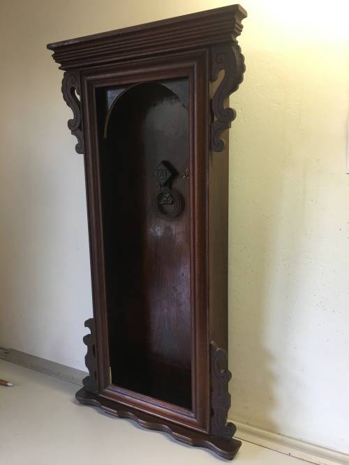 Antique clock case - 780mm