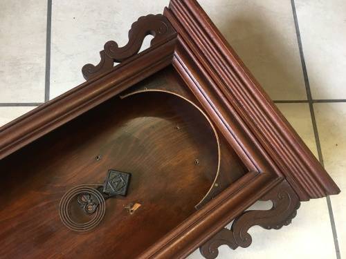 Antique clock case - 780mm